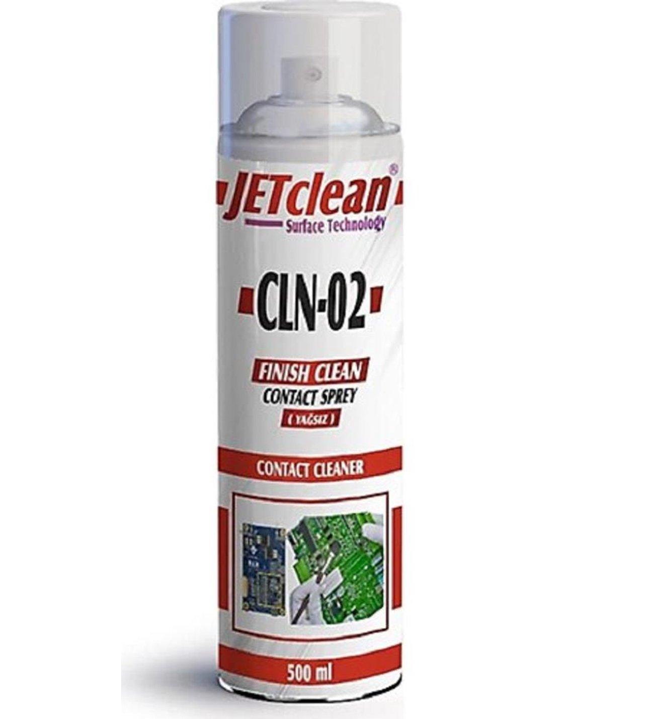 YAĞSIZ TEMİZLEYİCİ  KONTAKT SPREY 500  ML