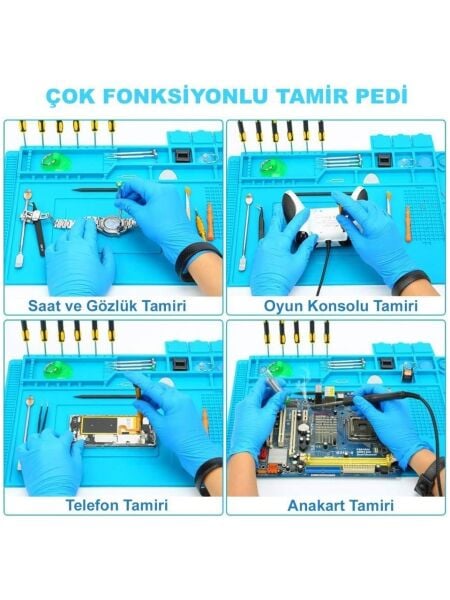 BEST S-160 S160  PROFESYONEL  MANYETİK SİLİKON  TAMİR PEDİ