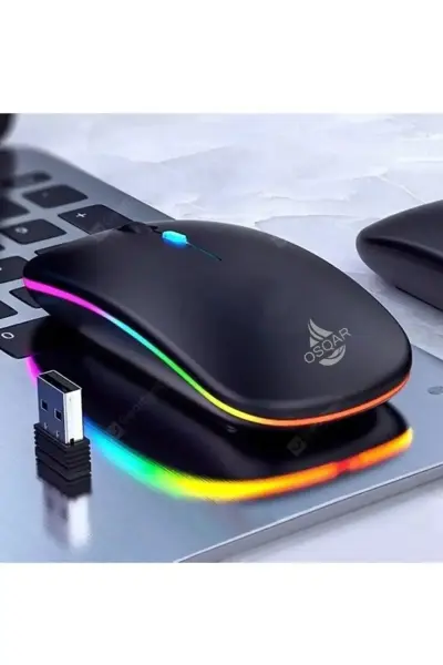 Osqar Kablosuz Şarj Özellikli Mouse