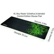 70x30 CM Büyük Boy Mouse Pad Kenarları Dkşl A Kalte Kaydırmaz Taban - Canlı Baskı