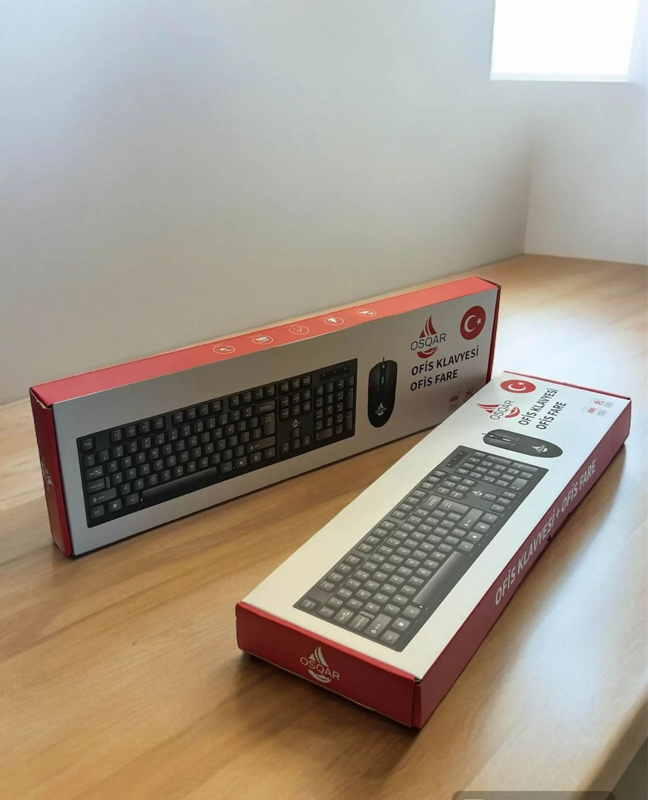 Osqar Kablolu Klavye Mouse Set