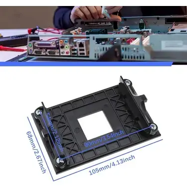 Osqar Am4 Braket Işlemci Fan Ayağı Anakart Bağlantısı Amd Am4 Ayak Cpu Fan Anakart Tutma Montaj Braketi