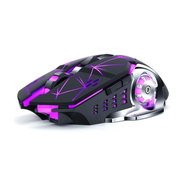 Osqar Çift Modlu Kablosuz Bluetooth Mouse Rgb Ledli Şarj Edilebilir Mouse