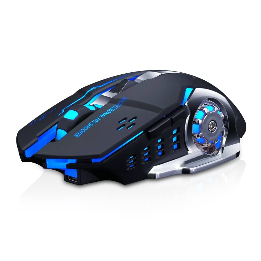 Osqar Çift Modlu Kablosuz Bluetooth Mouse Rgb Ledli Şarj Edilebilir Mouse