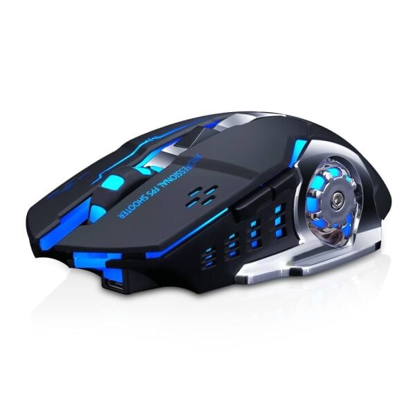 Osqar Çift Modlu Kablosuz Bluetooth Mouse Rgb Ledli Şarj Edilebilir Mouse