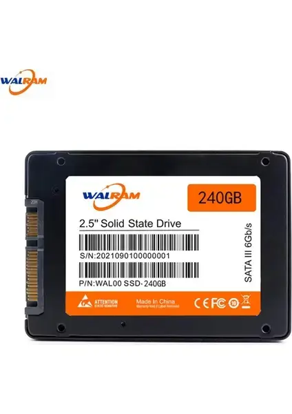 Walram 240GB 560/500 Mbs Okuma Yazma Hızı Sata 3 SSD