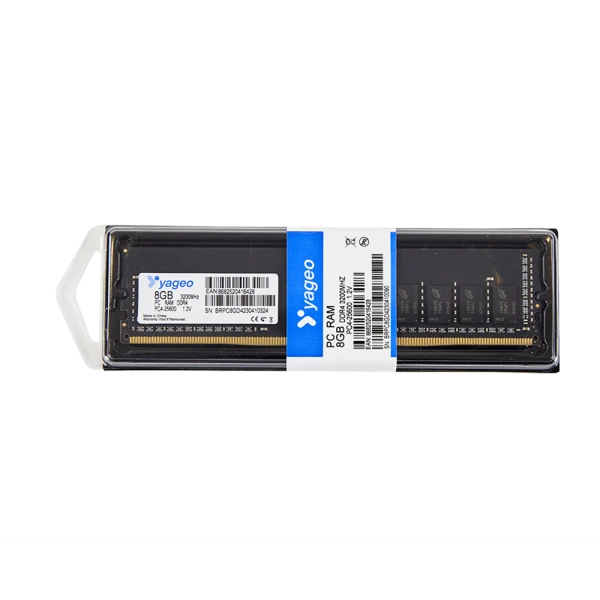 YAGEO 8GB DDR4 3200 MHZ PC RAM 1.20V PVC BOX