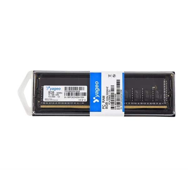 YAGEO 8GB DDR4 3200 MHZ PC RAM 1.20V PVC BOX