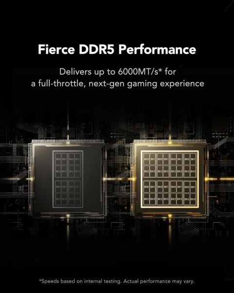 Lexar THOR RGB DDR5 RAM 32GB Kit (2x16GB) 6000 MHz,