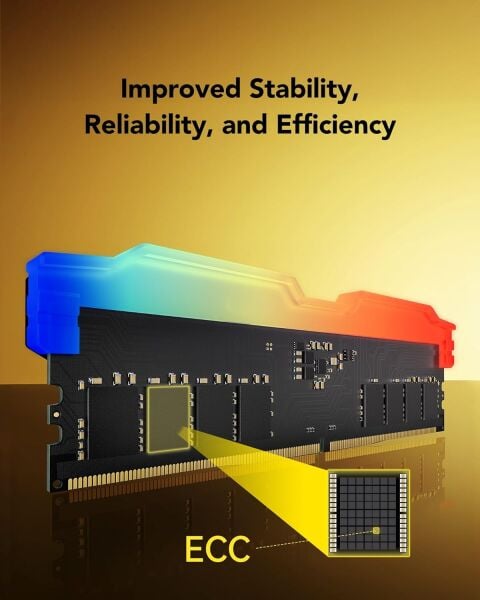 Lexar THOR RGB DDR5 RAM 32GB Kit (2x16GB) 6000 MHz,