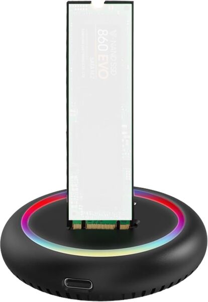 2 IN 1 TYPE-C M.2 SATA VE NVME SSD YUVASI DOCKING STATION