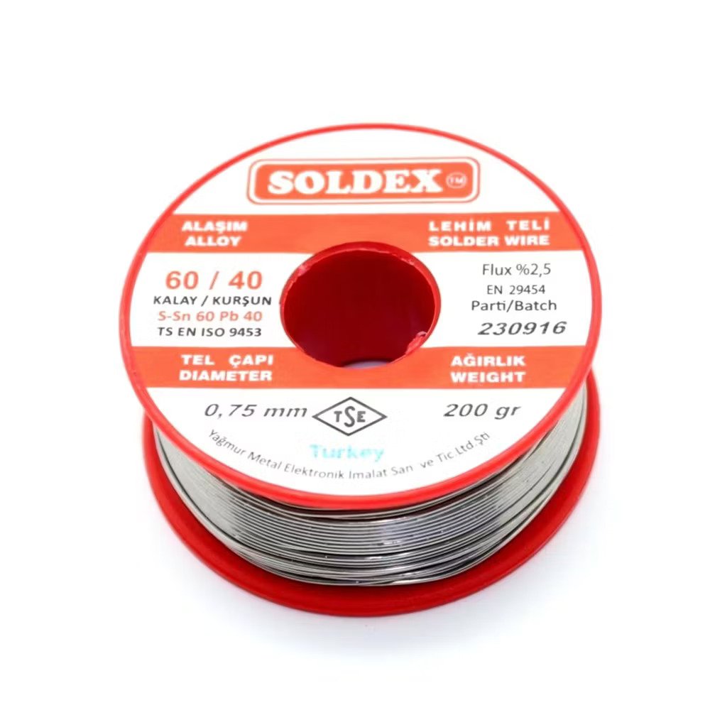 SOLDEX 0,75 MM 100 GR.LEHİM ATMA TELİ
