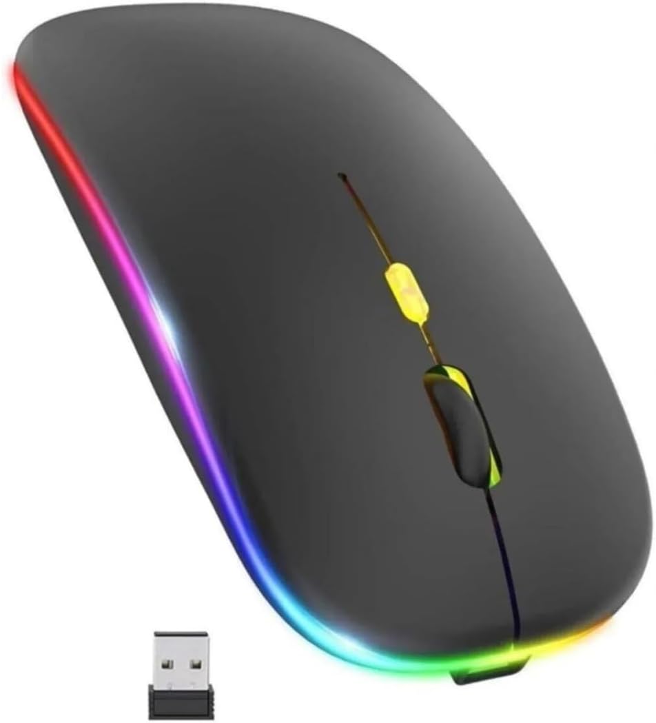 Osqar Sarj Edilebilir Işıklı Kablosuz Mouse
