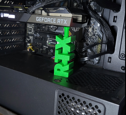 RTX AYARLANABİLİR EKRAN KARTI DESTEK APARATI