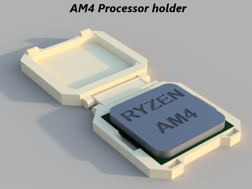 AMD AM4 CPU İşlemci Koruma Kutusu / CPU Koruyucu(Kopya)