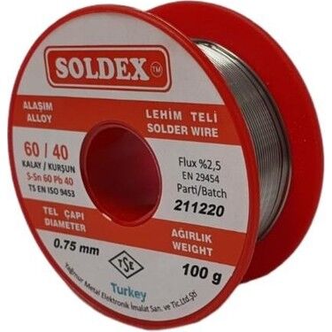 SOLDEX 0,5 MM 100 GR.LEHİM ATMA TELİ