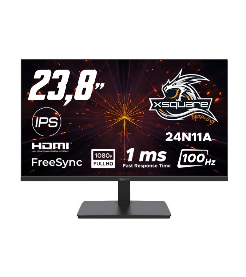 Dexim 24N11A 23,8'' Fhd 100Hz 1ms IPS Flat Ofis Monitör