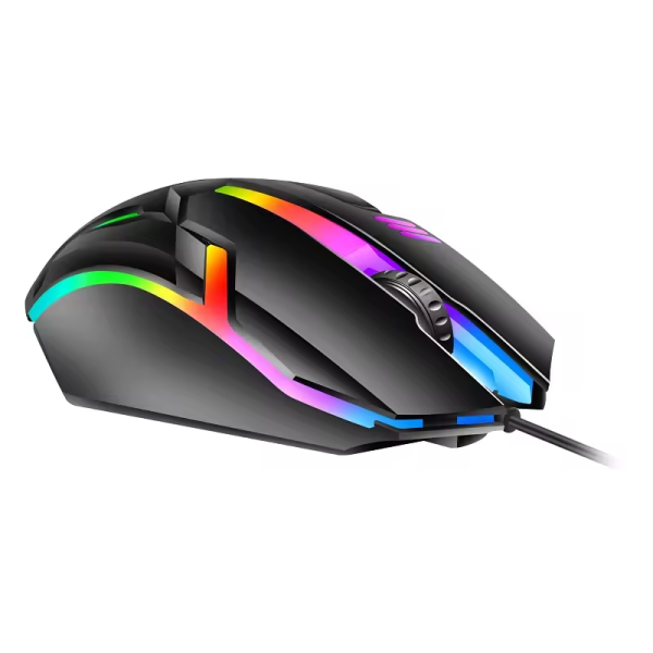 Bajeal  D3 Gaming Mouse RGB LED Işıklı | 2400 DPI | 10 Milyon Tıklama Ömrü | Kablolu Oyun Faresi