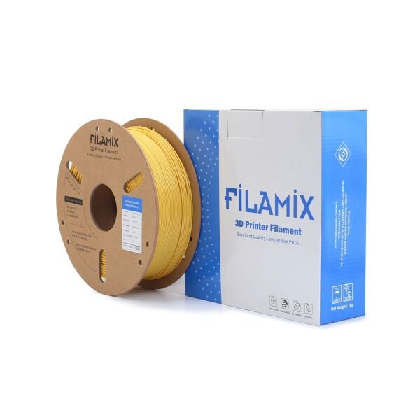 Filamix Filament PLA + 1.75mm 1 KG Plus Gold Renk