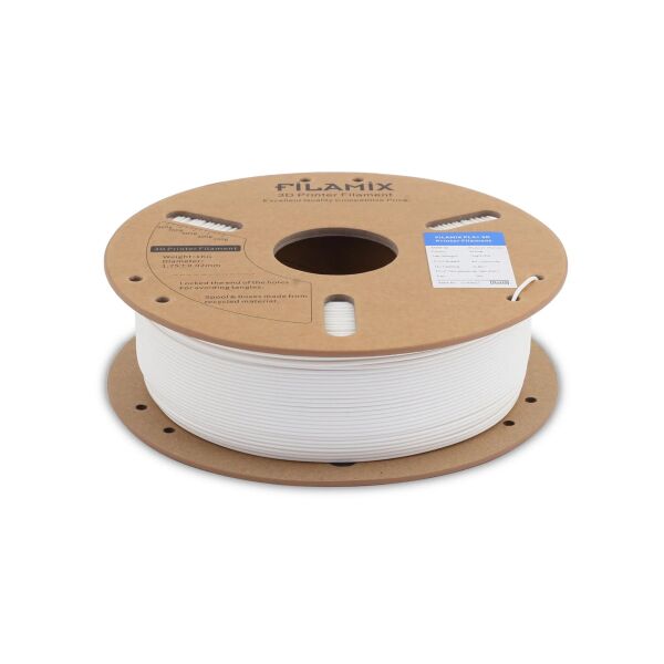 Filamix Filament PLA + 1.75mm 1 KG Plus Beyaz Renk