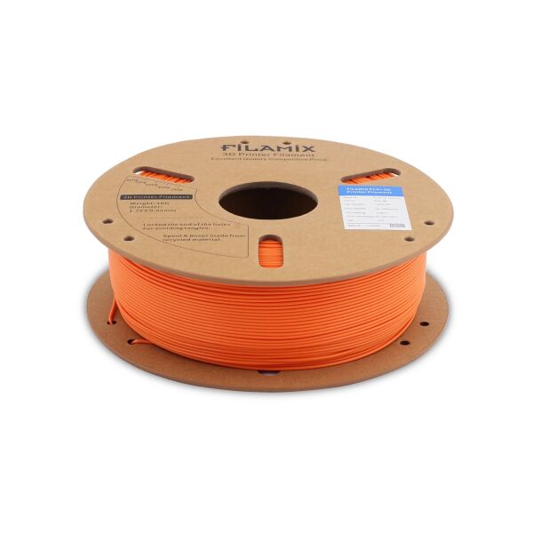 Filamix Filament PLA + 1.75mm 1 KG Plus Turuncu Renk