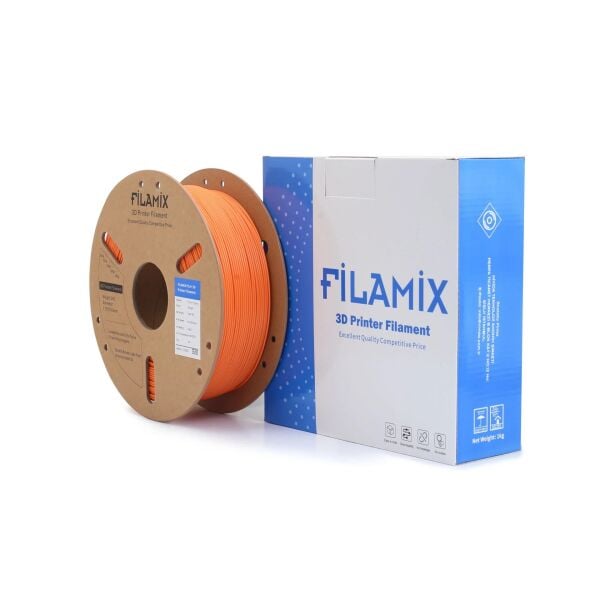 Filamix Filament PLA + 1.75mm 1 KG Plus Turuncu Renk