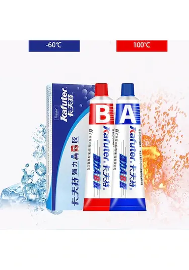 KAFUTER METAL PLASTİK CAM AHŞAP ÇOK GÜÇLÜ YAPIŞTIRICI 35X2 70 GR KASA TAMİR