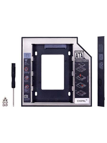 Hdd Ssd Kızak Caddy 12.7MM Harddisk Bağlama Aparatı