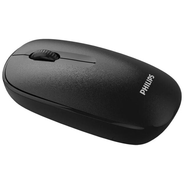 Philips SPK 7318 Kablosuz Mouse Siyah AA Pil Hediyeli Sessiz Click