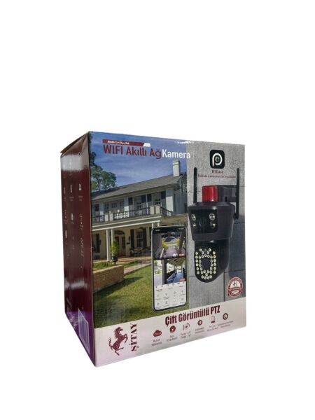 STY-WBP346 Çift Görüntülü PTZ Wifi IP Kamera