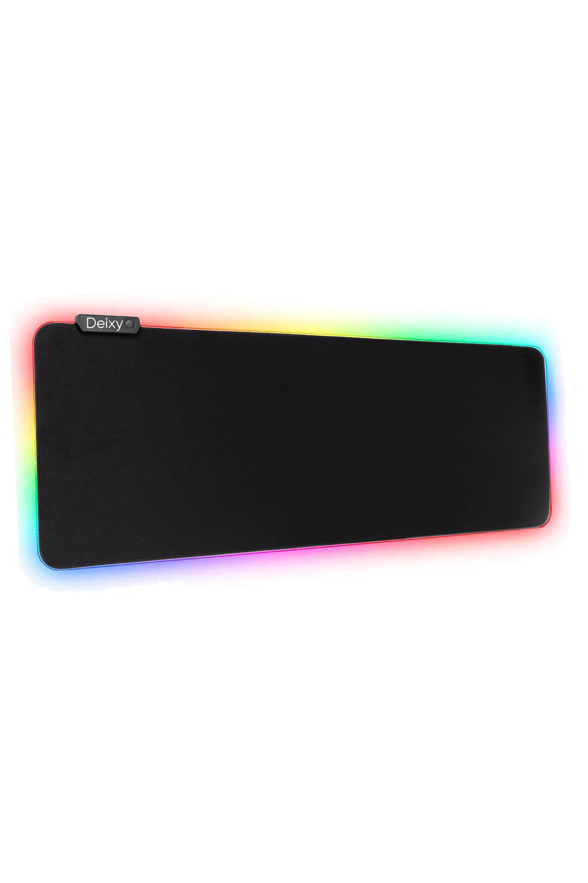 Deixy Rgb 13 Değişen Ledli Düz Siyah 70x30 Cm Gaming Oyuncu Mousepad Işıklı Mouse Pad