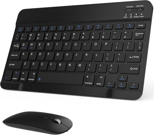 Raynox Kablosuz Bluetooth ve Sarj Özellikli Klavye Mouse Set Siyah Renk Türkçe Q