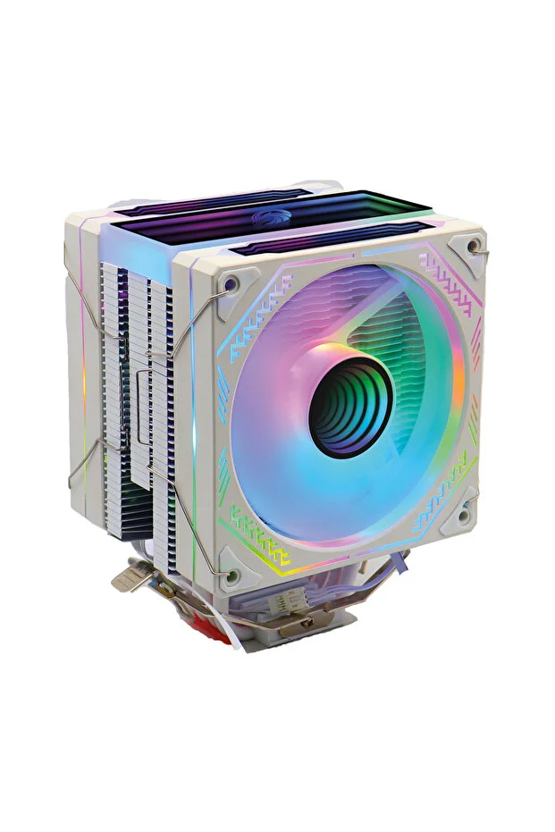 ZOKO Ice Pro WP4 Beyaz Auto Rainbow Fanlı Kule İşlemci Fanı