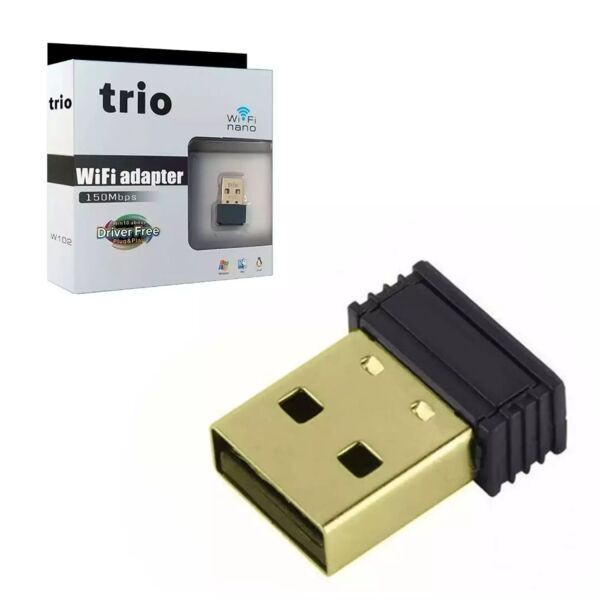 Trio W102  USB 2.0 Antensiz Wireless Adaptör