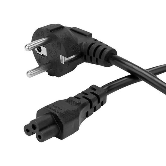 Notebook Laptop Yonca Power Kablo 3lü Yonca Kablo Şarj Adaptörü Güç Kablosu