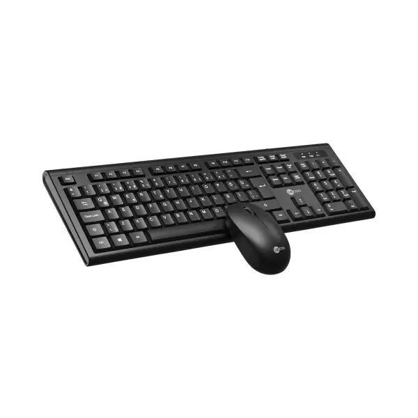 LENOVO LECOO KW200 SİYAH KABLOSUZ KLAVYE & MOUSE SET