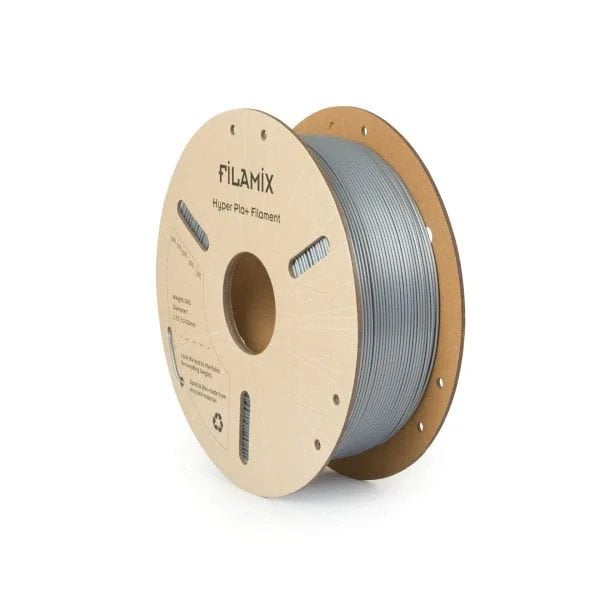 Filamix Filament PLA + 1.75mm 1 KG Plus Gümüş