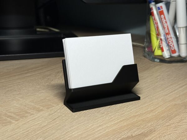 Kartvizitlik Stant - Premium Business Kartvizitlik Siyah Renk