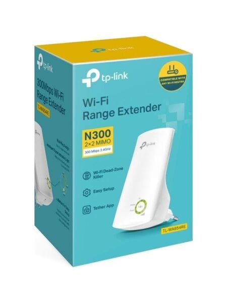 TP-Link TL-WA854RE Wi-Fi 300Mbps Menzil Genişletici Priz Tipi