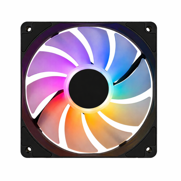 ZOKO  Rainbow Fan  120mm Gökkuşağı Işıklı Led Kasa Fanı