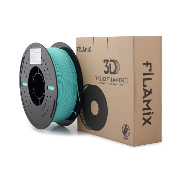 Filamix Filament PLA + 1.75mm 1 KG Plus Dark Mint Green