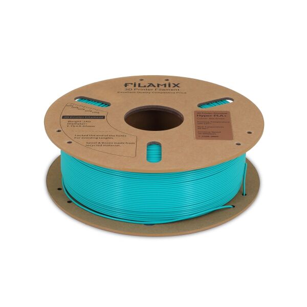 Filamix Filament PLA + 1.75mm 1 KG Plus Sea Green