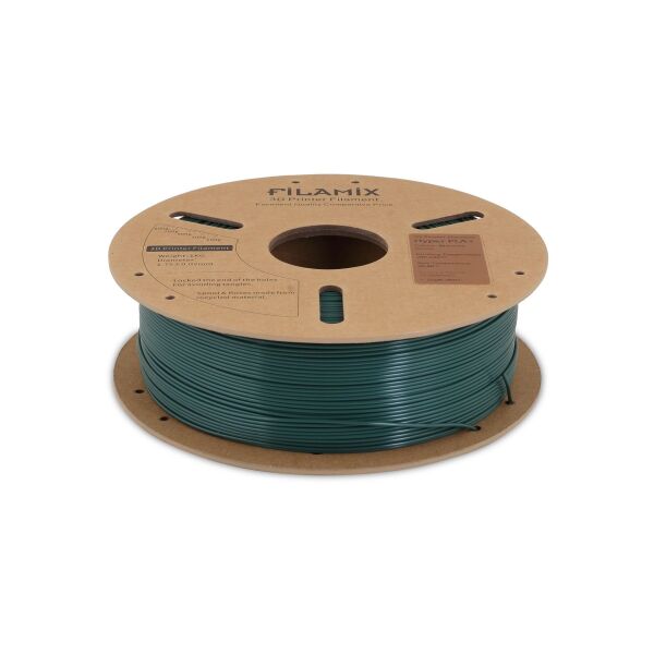 Filamix Filament PLA + 1.75mm 1 KG Plus Blackish Green