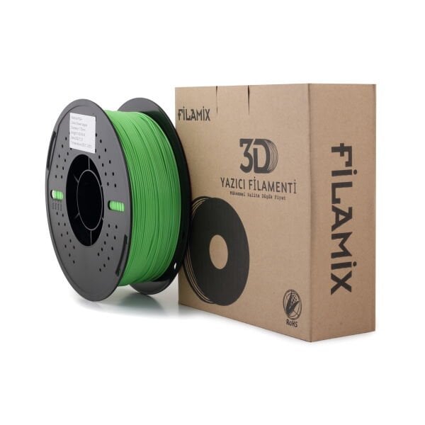 Filamix Filament PLA + 1.75mm 1 KG Plus Green Apple