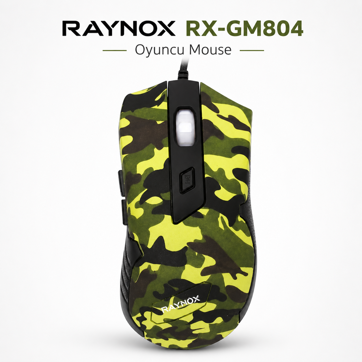 RAYNOX RX-GM804 KAMUFLAJ OYUNCU MOUSE
