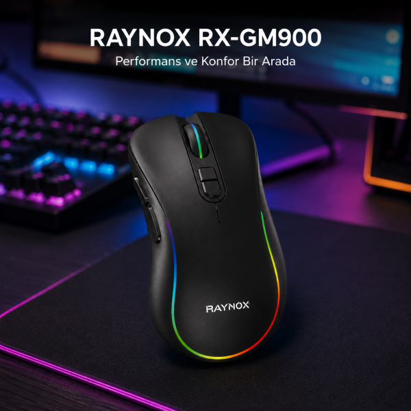 RAYNOX RX-GM900 RGB OYUNCU MOUSE