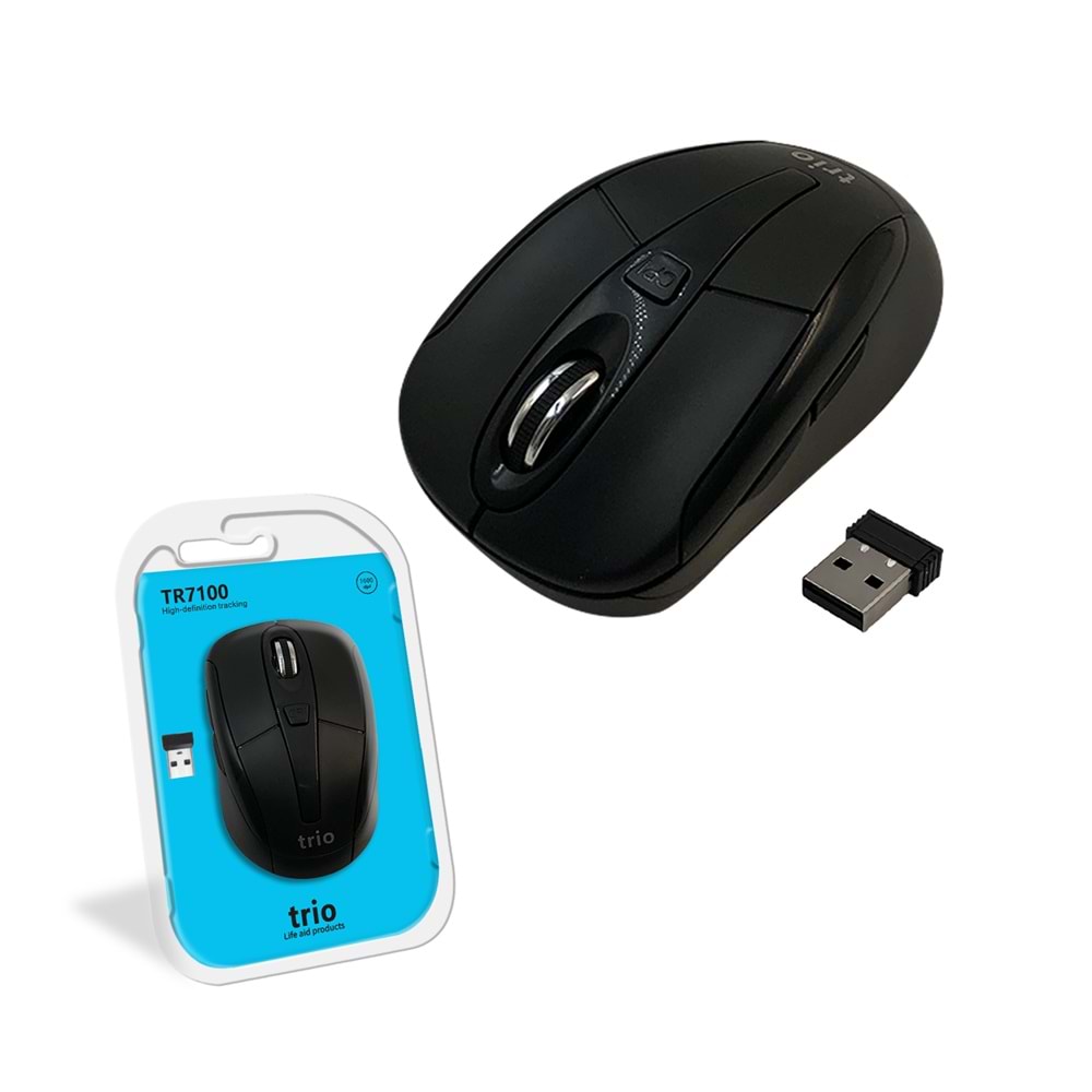 TRİO TR7100 Kablosuz Mouse 2.4Ghz 1600 Dpi