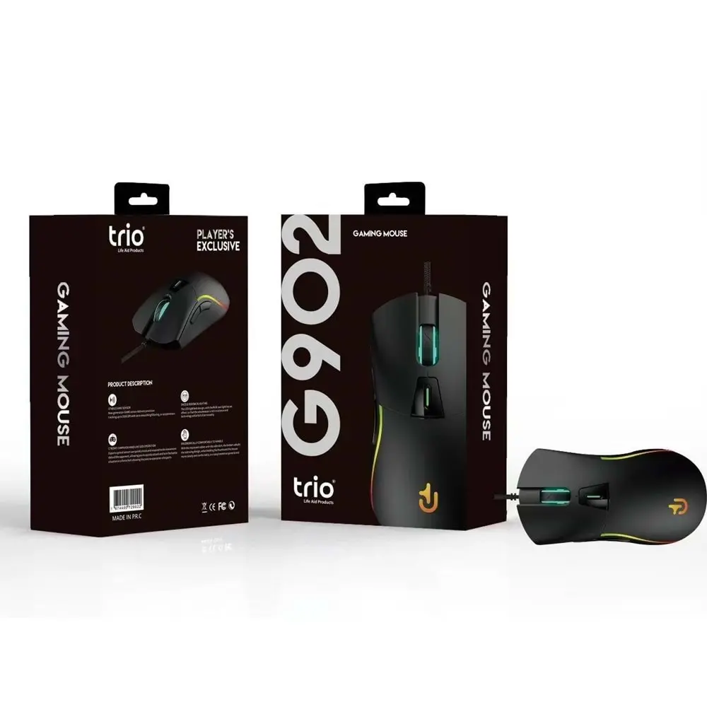 TRİO G902 Hyperion Fury Kablolu Gaming Mouse
