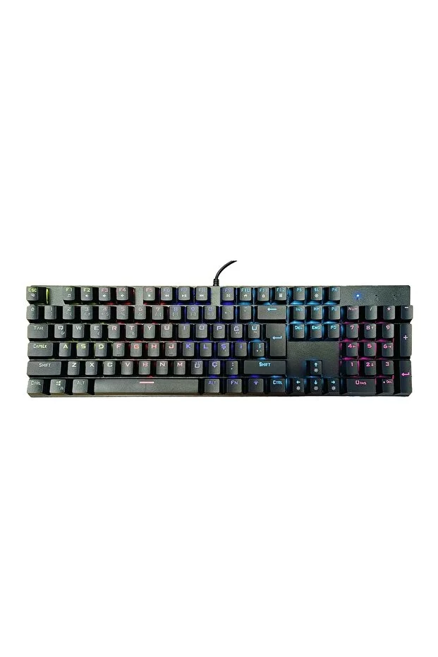 RAYNOX K100 Mekanik Rgb Led Işıklı Oyuncu Klavye
