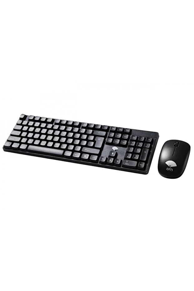 Orn CS700 Kablosuz Türkçe Siyah Q Klavye ve Mouse Set